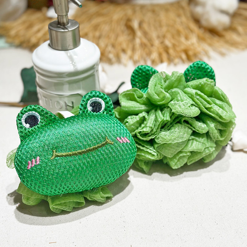 High-end non-scattered ultra-soft bath scrubber bubble bath ball for bathing, bubble bath magic, cartoon cute bath ball