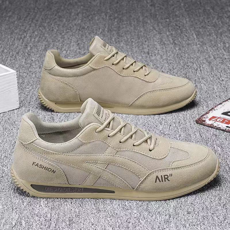 남성 신발 Forrest Gump 봄 새로운 미끄럼 방지 스포츠 및 레저 운동화 러닝 복고풍 남성 남성 작업 노동 보호 유행 신발