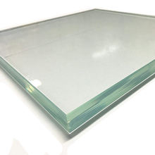 6.38-61.56mm透明彩色PVB 夹胶玻璃护栏雨蓬地板钢化夹胶玻璃