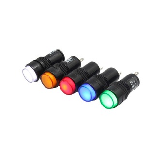 12mm Plastic Pin Indicator Light NXD-212 Red and Green led Lamp Bead Signal Light Factory Direct Warranty for 3 Years