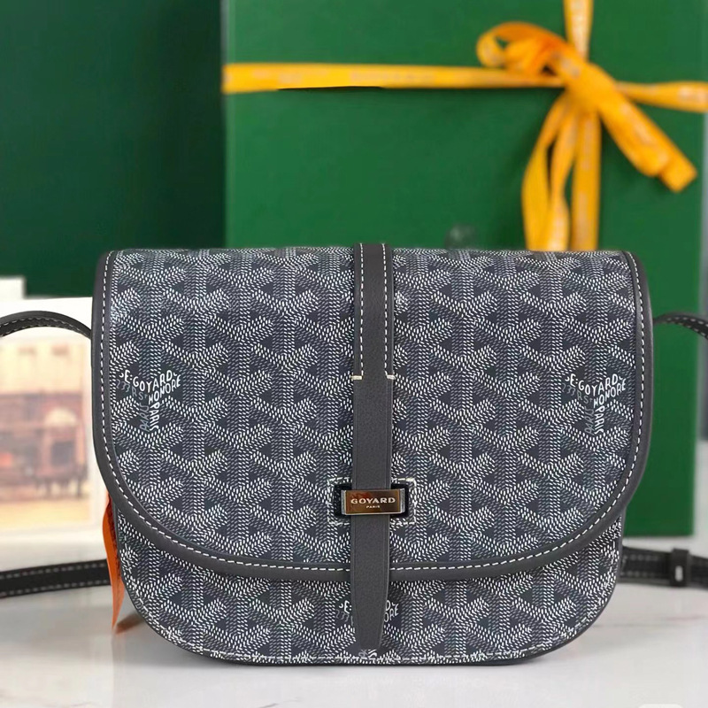 Goyard Vintage Monogram Letter Saddle Bag Small Flap Messenger Bag Fashionable Shoulder Crossbody Women's Bag Trendy