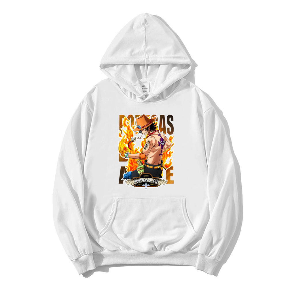 Suéter de manga larga de One Piece Sauron Luffy Anime Segunda dimensión Periférico Moda Otoño e invierno Suéter para hombres y mujeres Suéter con capucha