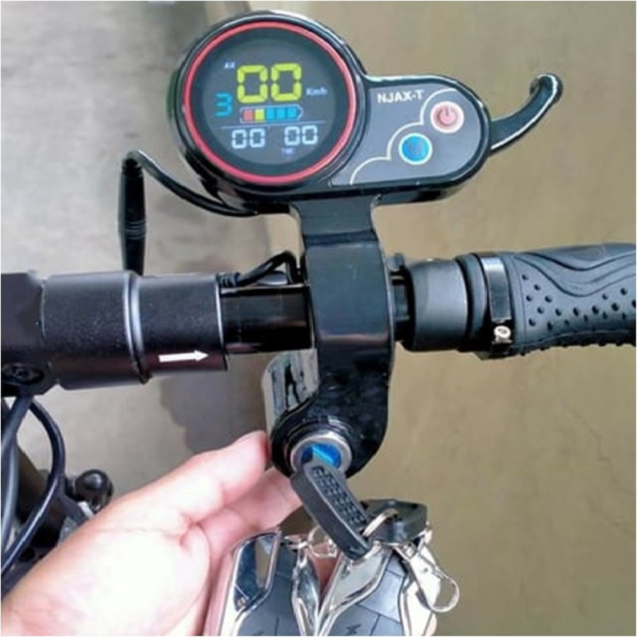 Scooter eléctrico Instrumento de NJAX-T Nanjing Aoxiong con interruptor de llave