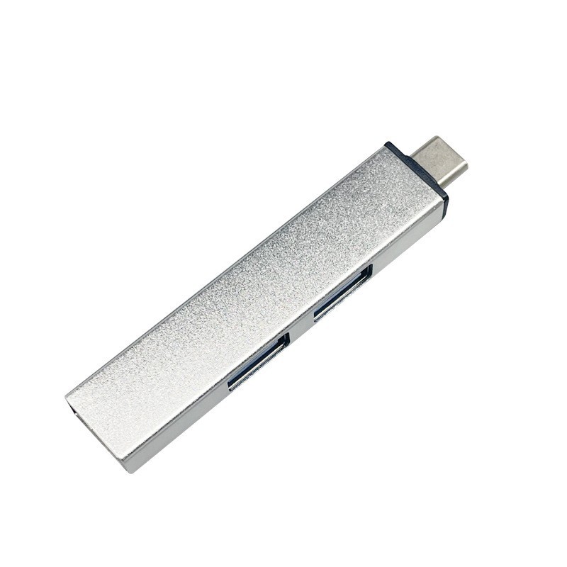 Typec estación de acoplamiento extensor de concentrador de computadora usb3.0 divisor montado en el vehículo un soporte de cuatro concentradores muelle de expansión