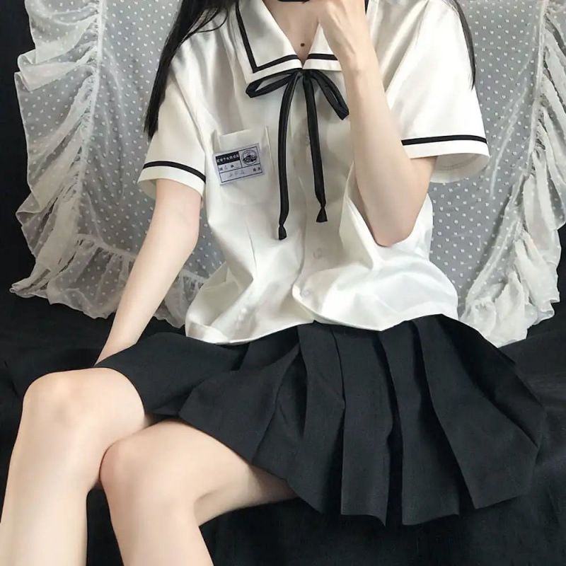 Japanese student pleated skirt
