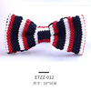 Children's knitted accessory with bow for boys, fashionable bow tie, factory direct supply, Japanese and Korean