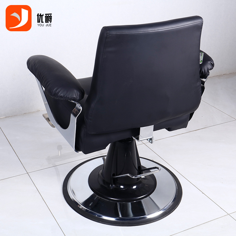 Barbería en línea silla roja silla de peluquería de moda silla de salón de peluquería se puede levantar y bajar silla de salón de peluquería especial