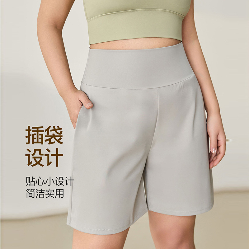 Loose Quick-Dry Sports Shorts for Women 2026 New Style Running Fitness Shorts High-Waisted Yoga Pants Cycling Shorts Summer