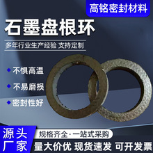 石墨盘根环碳素纤维芳纶四氟高水基各种盘根环石墨环柔性填料环