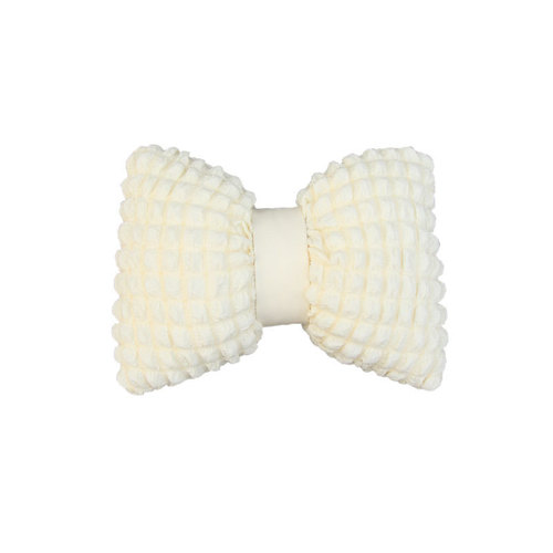 Car puff headrest, neck pillow, cushion, car seat lumbar support, car interior decoration, puff bow pillow for car