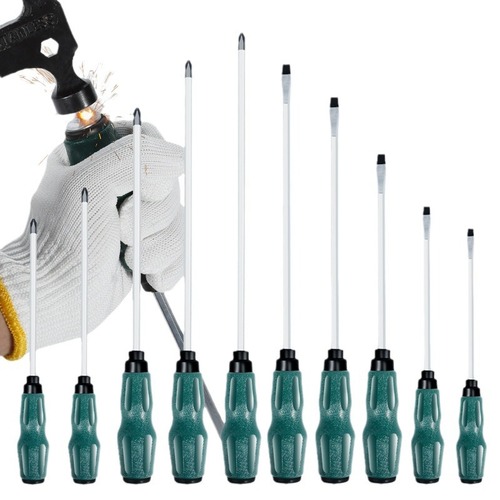 High hardness Phillips screwdriver wholesale slotted screwdriver with magnetic screwdriver screwdriver through rod through the ratchet screwdriver