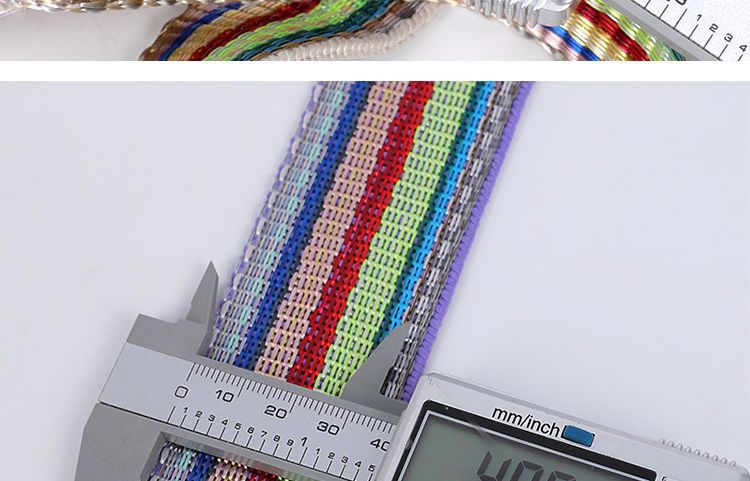 Thickened wear-resistant minivan brake rope flower polyester webbing minivan binding belt flat rope sealing car rope generation wholesale