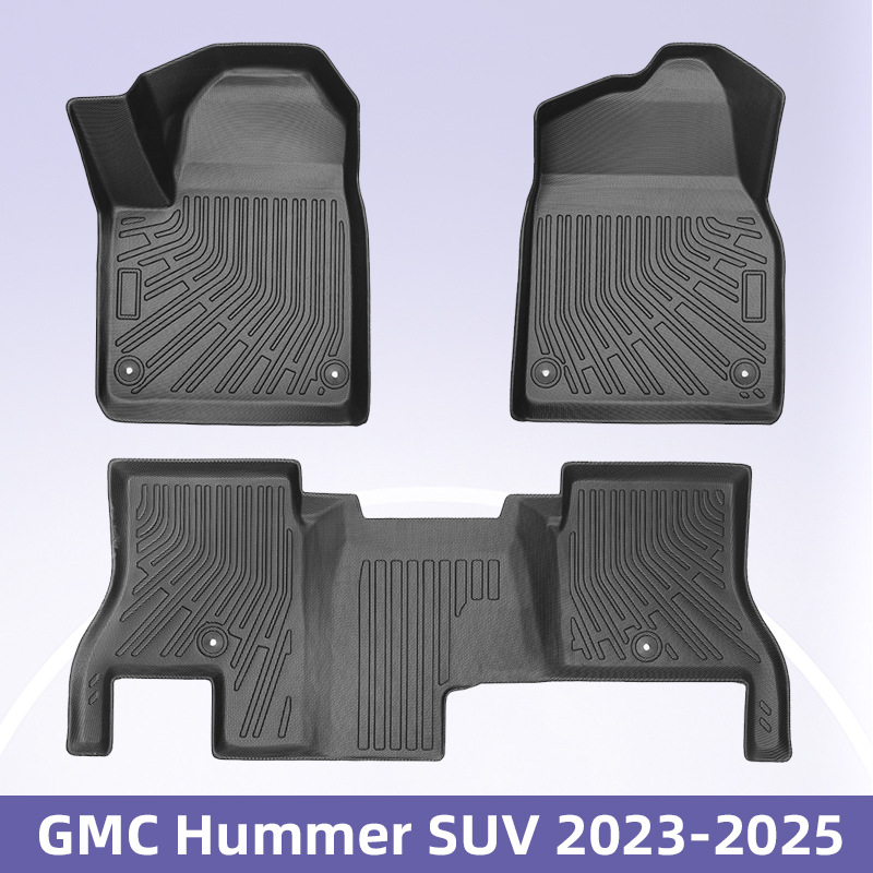 Para GMc Hummer SUV 2023 - 2025 3D todo el tiempo material TPE almohadilla de pie almohadilla del maletero