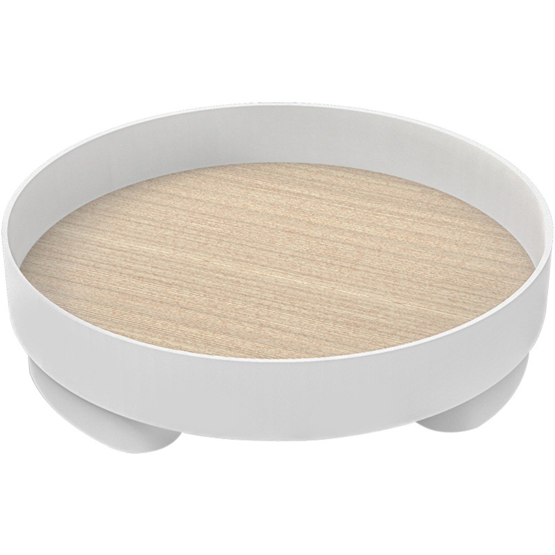 Bandeja de almacenamiento de estilo nórdico perfume aromaterapia tocador cosméticos caja de almacenamiento hogar fruta bandeja de escritorio de madera