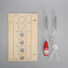 Primary school students STEAM technology handmade equipment level material package exploration science DIY technology small production toy teaching aids