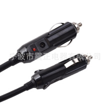 車載點煙器帶大電流dc插頭電器電源線 車載咖啡機大功率點煙器線