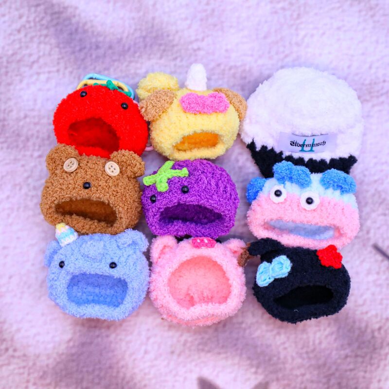 10cm Doll Clothes for Labubu Fourth Generation Plush Dolls, Doll Hats, Headgear, Small Bags, Handmade Accessories 10cm Doll Clothes for Labubu Fourth Generation Plush Dolls, Doll Hats, Headgear, Small Bags, Handmade Accessories