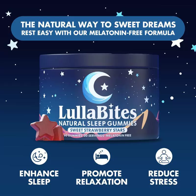 Amazon Hot Selling Iron Box Passionflower L Theanine Sleep Gummies NATURAL SLEEP GUMMIES