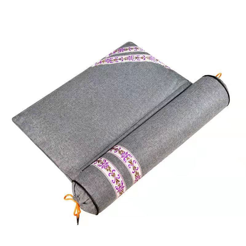 Gray one-piece pillow