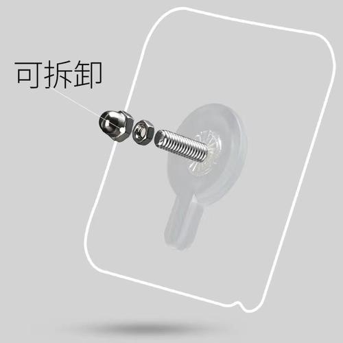 Strong Adhesive Damage-Free Wall Mount Picture Hooks No Drill Installation Bracket Clip-on Screw Rod Invisible