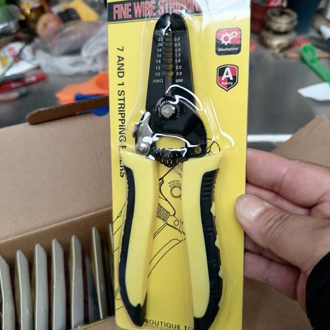 批发7“剥线钳掰开夹子钳子