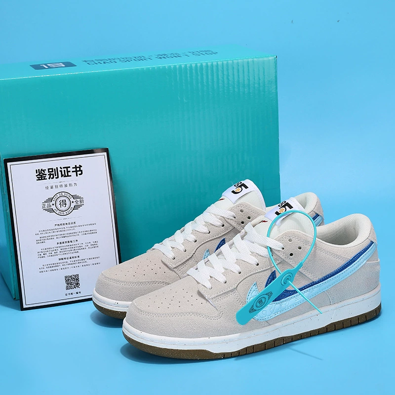 [Фабрика Путянь] мужские кроссовки AJ черно-белые Panda Dunk Low, AJ1, официальный стиль, флагманская модель, женская модель «Зеленое яблоко»