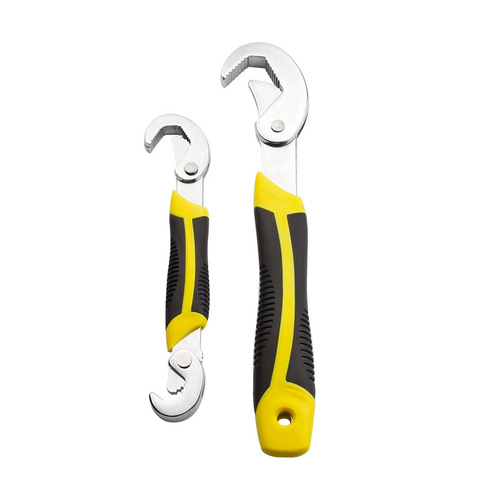 Universal wrench, universal movable opening wrench, multi-functional quick opening pipe wrench, board tool set