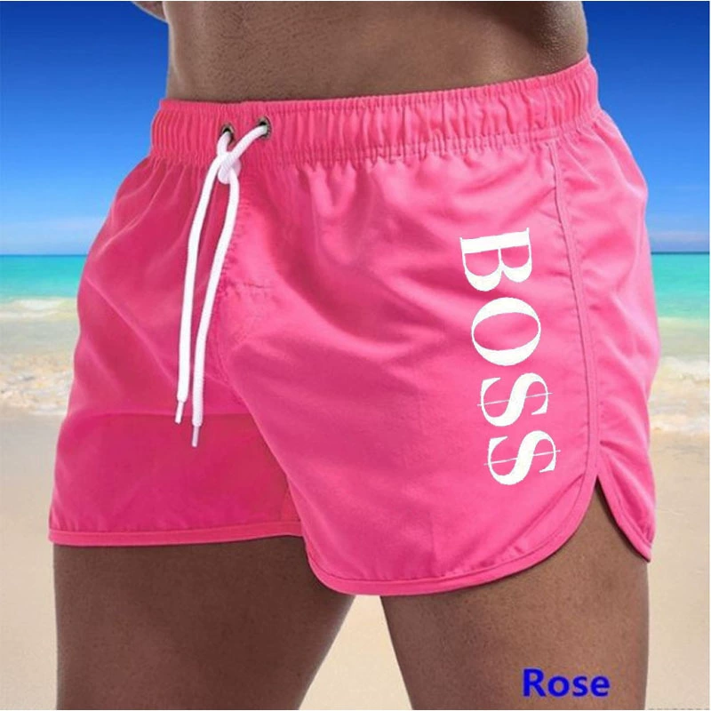 Плавки Beach Shorts Men, Polyester Swim Trunks, European Style, Multicolour, Sizes S–XXXL