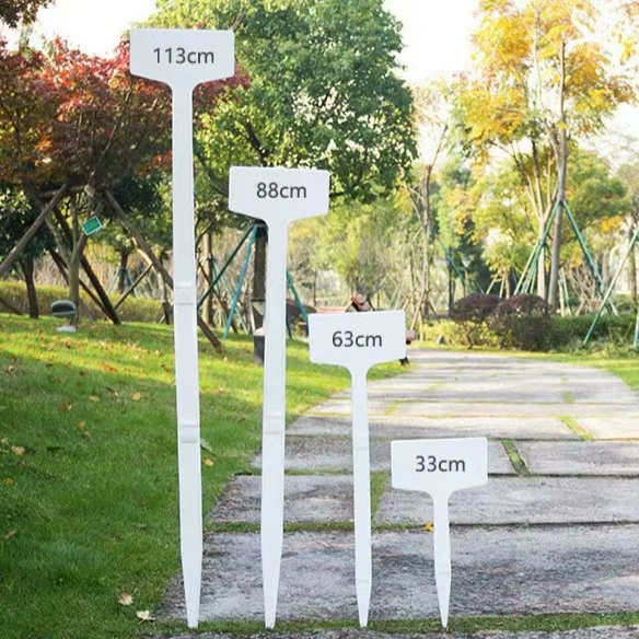 113 см утолщенный и увеличенный большой пластиковый трехмерный садовый знак, садовая этикетка, знак-индикатор