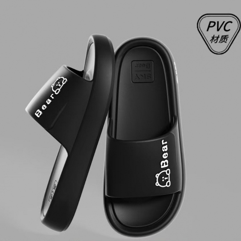 Room PVC Sandals Women's Interior Home Bath Room Bathing Anti-Slip Shops for Lovers Men's Summer Shoes Seasonal Shoes