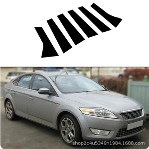 2013-2022 Ford Mondeo avtomobil pəncərəsi bəzəyi, parlaq qara orta dirək stikeri