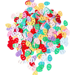 15g/包跨境復活節裝飾節日聚會彩蛋小雞英文happy easter拋灑紙屑