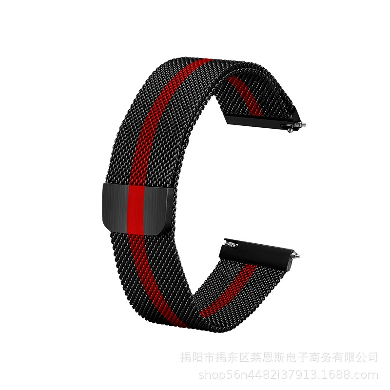 Подходит для Huawei GT/GT4, новый миланский ремешок с двойным магнитным креплением, совместим с Apple Watch S7 и Samsung