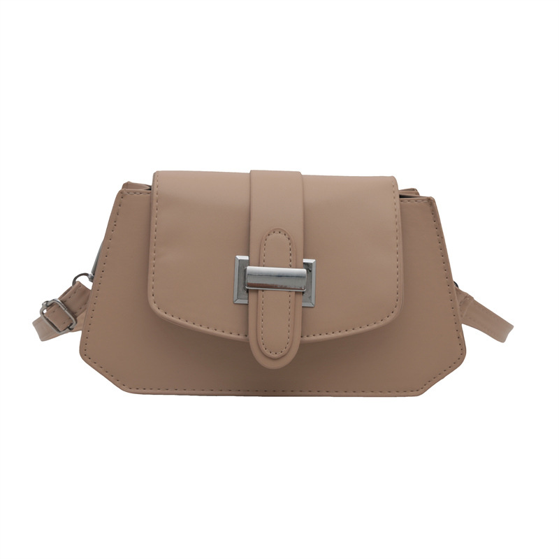 Bolso de hombro popular de este año para mujer 2024 invierno nuevo bolso de mensajero de moda estilo coreano simple bolso cuadrado pequeño de moda occidental