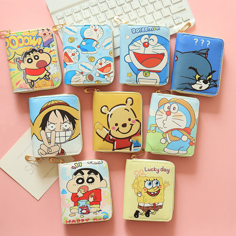 New Boys Students Children Cartoon Fashion Short Zipper Wallet Small Card Bag Coin Purse New Boys Students Children Cartoon Fashion Short Zipper Wallet Small Card Bag Coin Purse