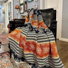 纯棉欧式流苏纱布盖毯毛巾被沙发巾办公室午休毯单双人空调盖毯