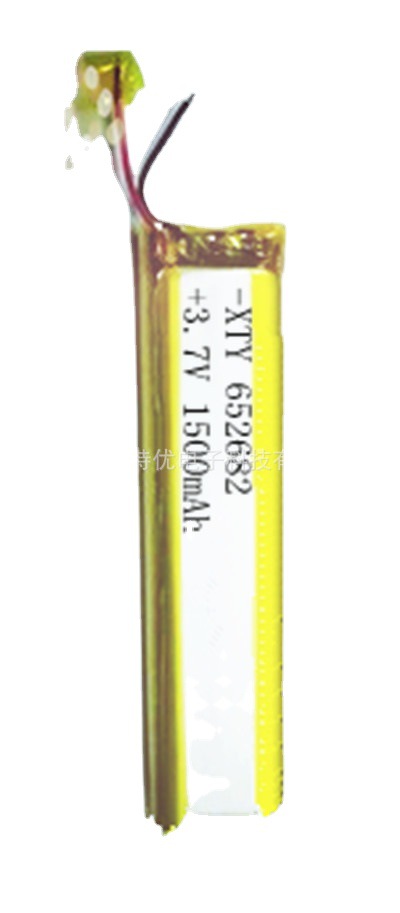 652682聚合物锂电池 1500MAH 厂家优势供货 A品 LED照明