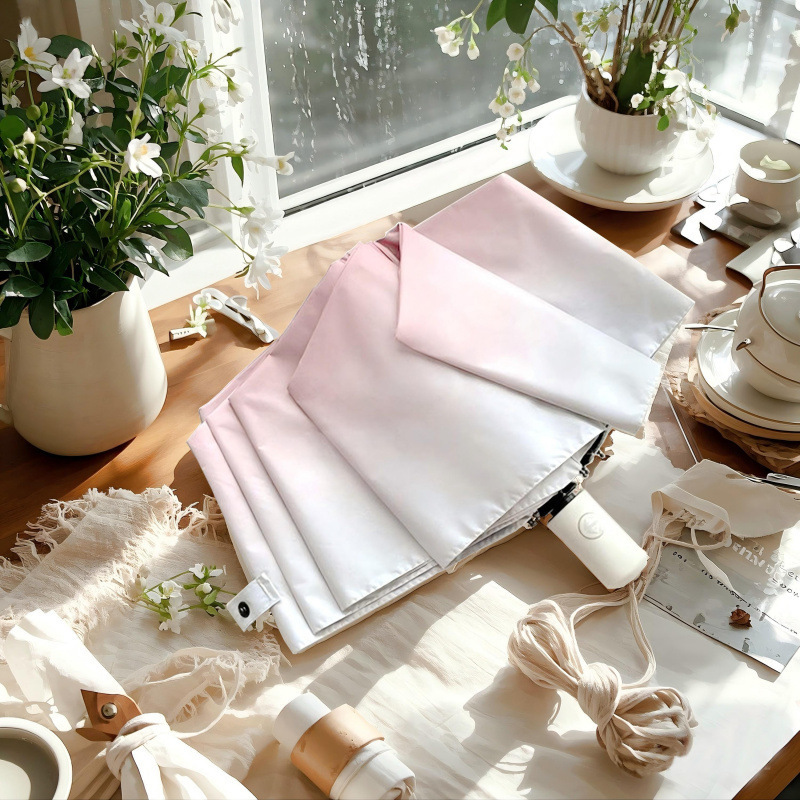 alto valor facial totalmente automático sol y lluvia doble paraguas plegable refuerzo a prueba de viento paraguas de doble espesor paraguas para hombres y mujeres paraguas de sol grande