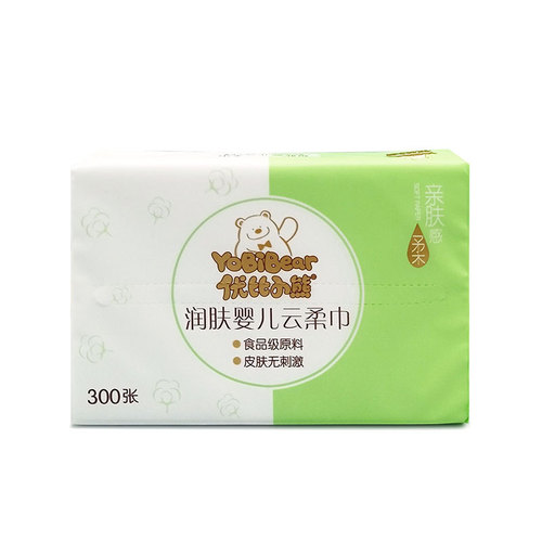 Ubi bear baby Yunrou baby tissue care cream paper 100 pumps wholesale Xinrou moisturizing tissue