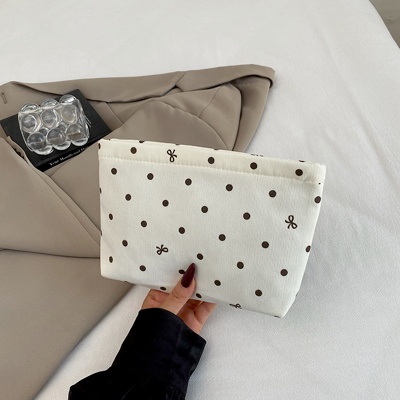 Meandruck nuevo bolso de maquillaje ligero de alto valor facial ins estudiantes tomar bolsas para salir bolsas portátiles de almacenamiento de lavado