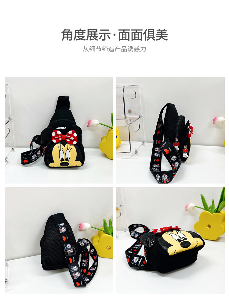 Cute mini new Korean-style children's bag, fashionable cartoon shopping trend 2022 crossbody bag for boys and girls, chest bag Application Scenario