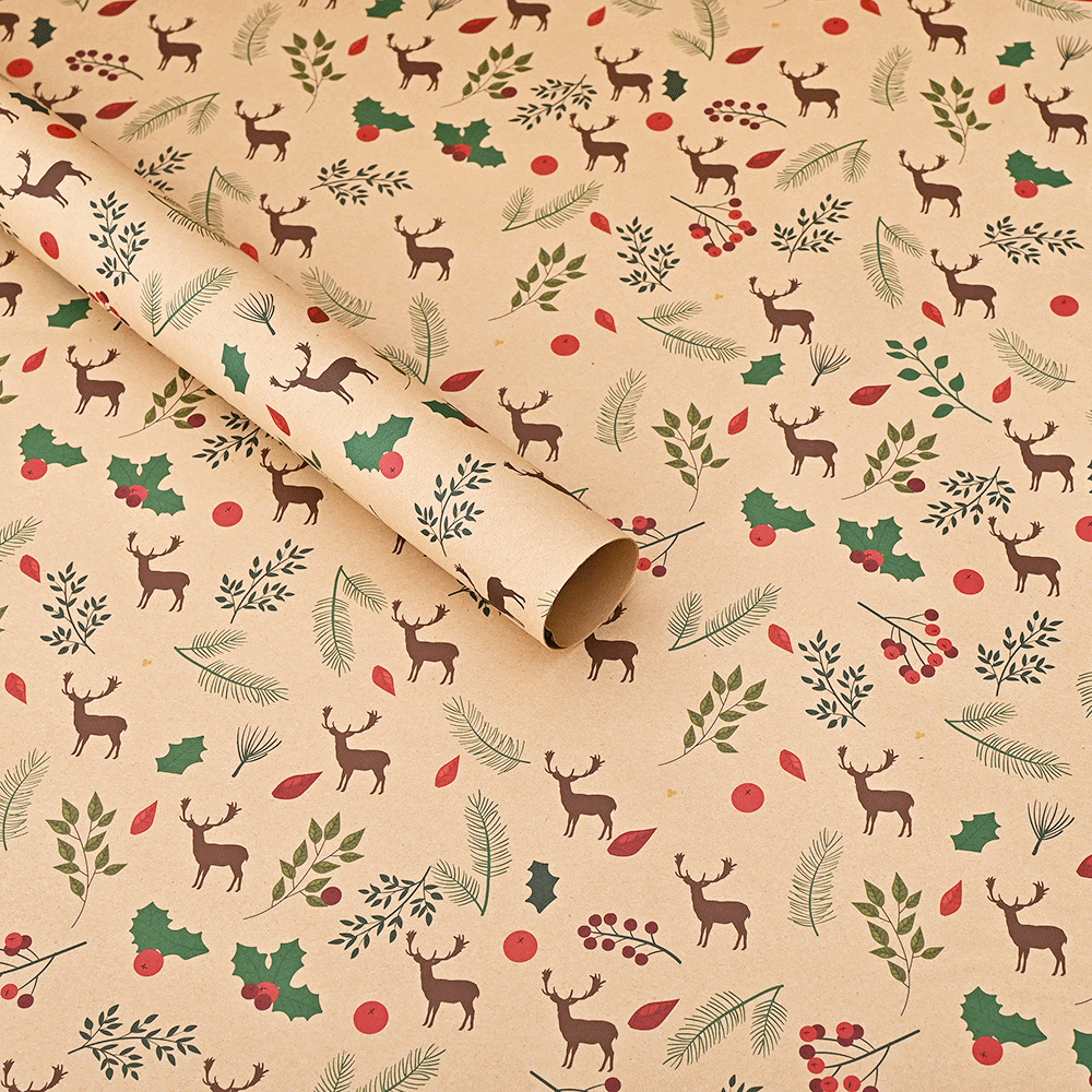 크리스마스 포장지 [25-09 스타일];74*50cm