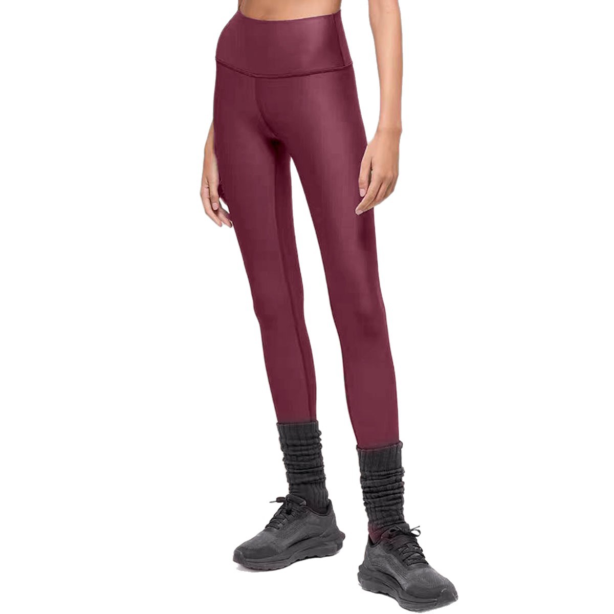 Pantalones de cintura alta, pantalones de entrenamiento elásticos apretados, leggings deportivas transfronterizas