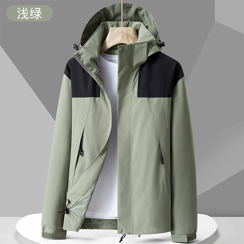Travel thin waterproof windproof climbing jacket, for beloved