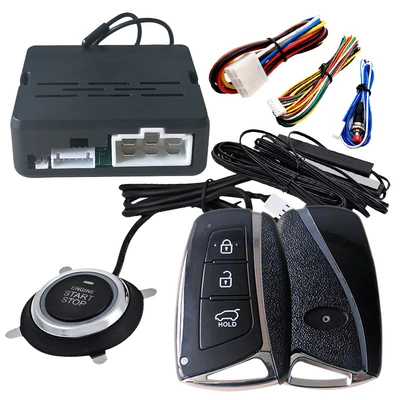 Kaiqi Sheng Comfort Keyless: Car anti-theft device - pke-starts-without-flashing-light-with-q18-remote-control