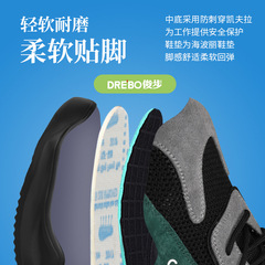 Insulated winter-lined electrician shoes, lightweight and comfortable, anti-puncture and anti-strike, plastic head safety protective shoes, wholesale