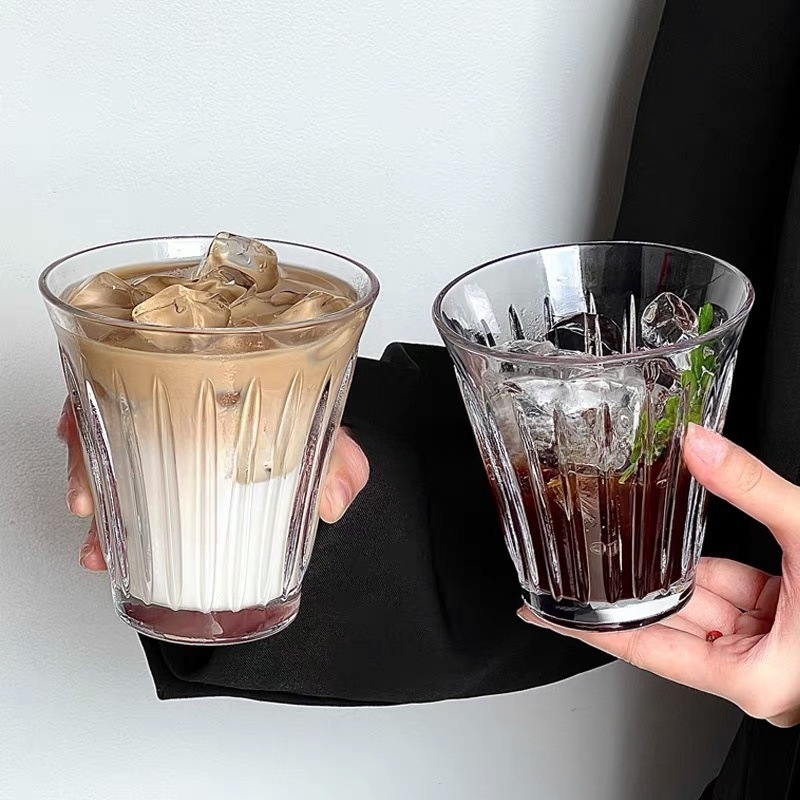 Dirtv tazas de café italianas tazas de vidrio blanco australiano vintage tazas de café americano tazas de jugo tazas de latte