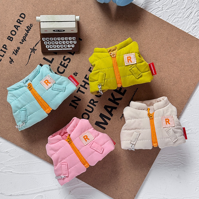 [Only for Baby Clothes] Labubu Baby Clothes Cotton Vest Clothing Can Be Replaced with Baby Clothes Winter Warm Labubu Vest