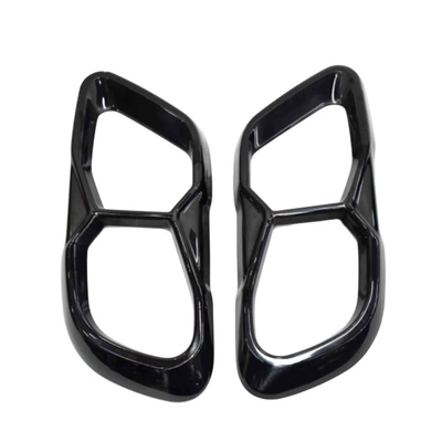 G07 Exhaust Pipe with Dual – Exhaust pipe - a-pair-of-m60i-black-tail-covers