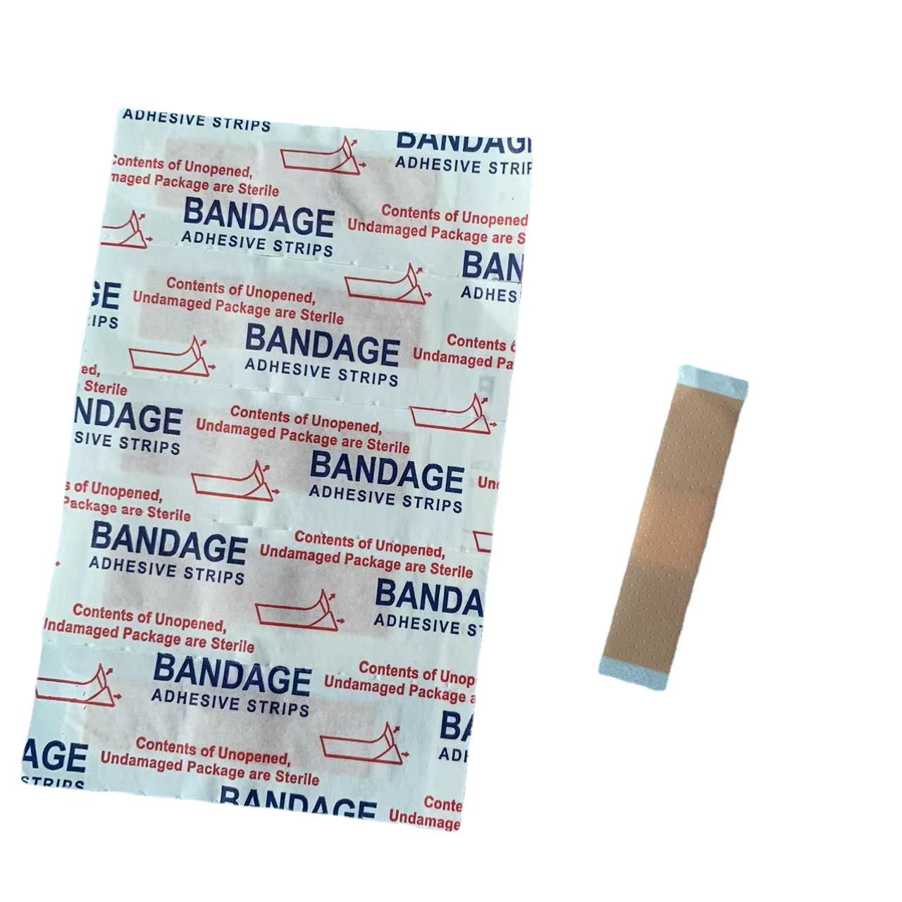 Cross-border hot-selling botiquín de primeros auxilios accesorios combinación de heridas en forma especial mariposa redonda cintura en forma de H tambor banda ayuda Talón de enfermería